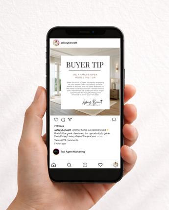 Buyer + Seller Education Social Media Post Bundle