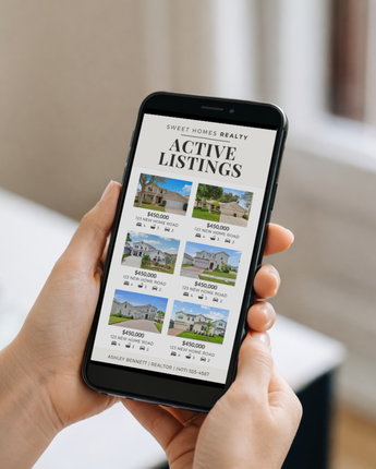 Active Listings Textable Card