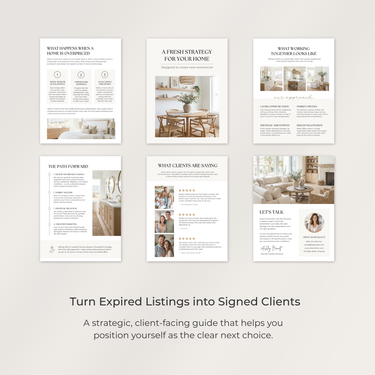 Expired List Layout Expired Listing Guide for Realtors | Canva Template – Top Agent Marketing
