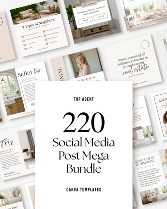 220 Social Media Posts Mega Bundle