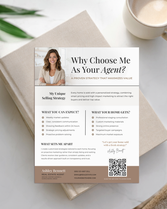 Why Choose Me Real Estate Flyer