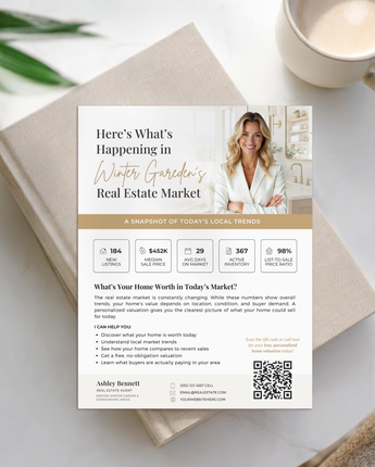 Local Market Update Flyer