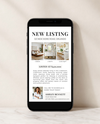 New Listing Textable Card