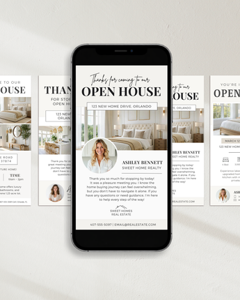 Open House Bundle - 4 Textable Cards