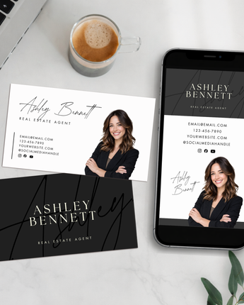 Modern Realtor Business Card Template
