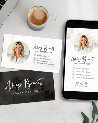 Modern Real Estate Business Card