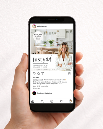 Listings & Status Social Media Post Bundle